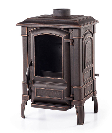 Печь чугунная BRUNO I патина медь